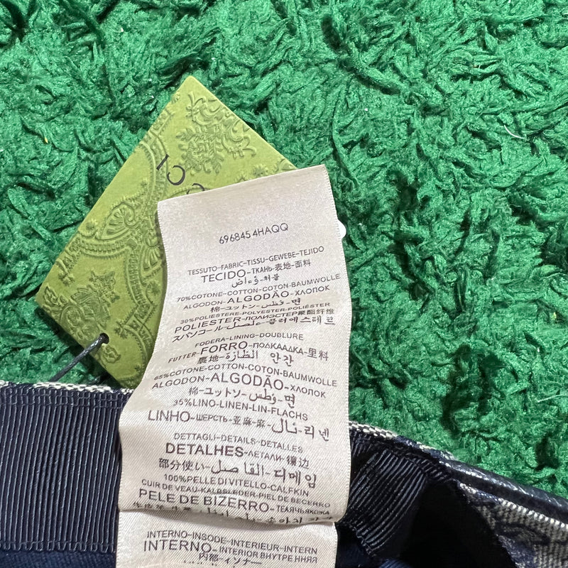 Boné Gucci Canvas GG Bege