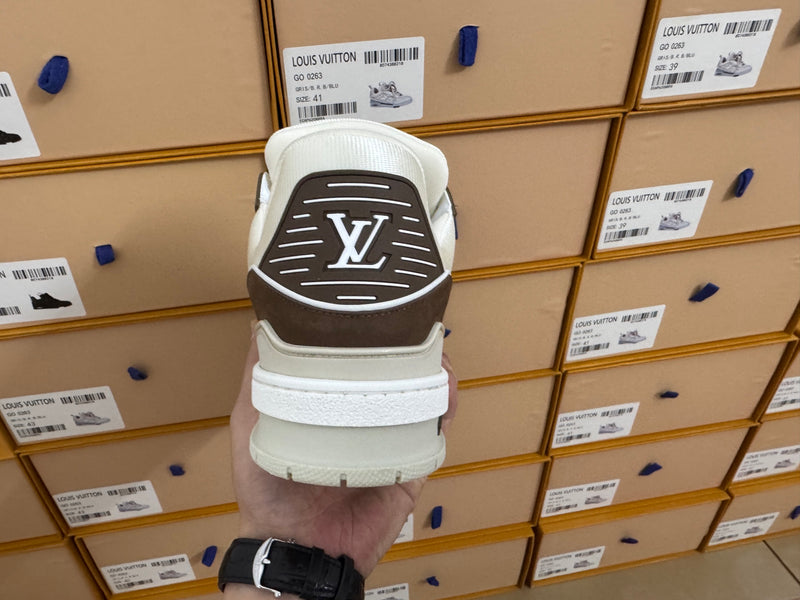 Louis Vuitton LV Trainer Low "Beige Brown"
