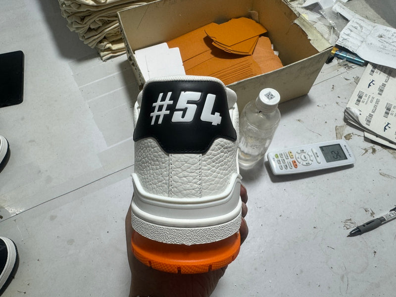 Louis Vuitton LV Trainer Low "Monogram Orange White"