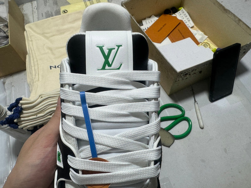 Louis Vuitton LV Trainer Low "Monogram Black Green"