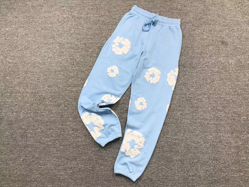Conjunto Denim Tears Cotton Wreath com Calça - Azul Claro