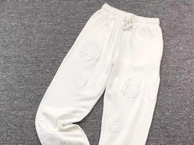 Conjunto Denim Tears Cotton Wreath com Calça - Branco