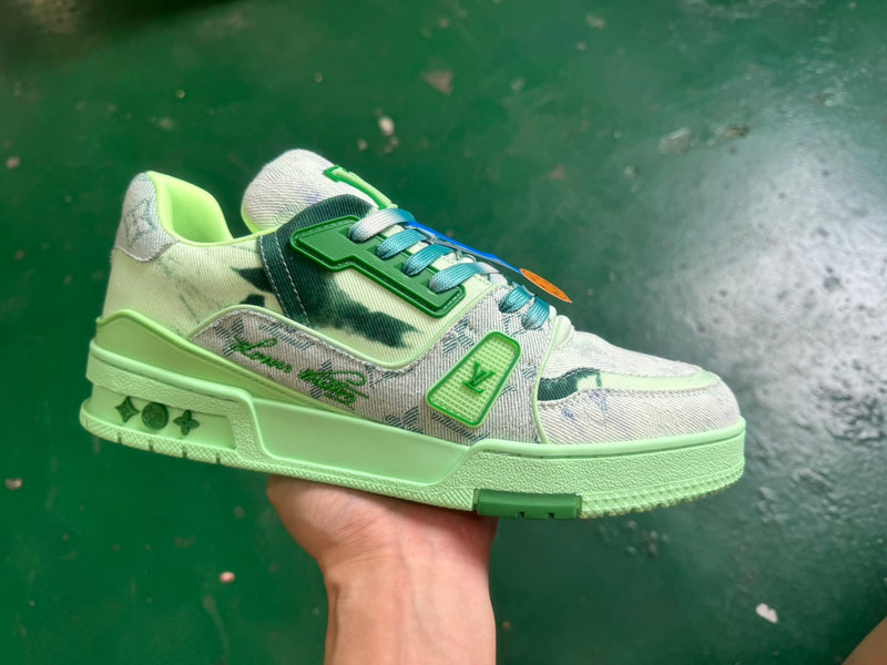 Louis Vuitton LV Trainer Low "Light Green"