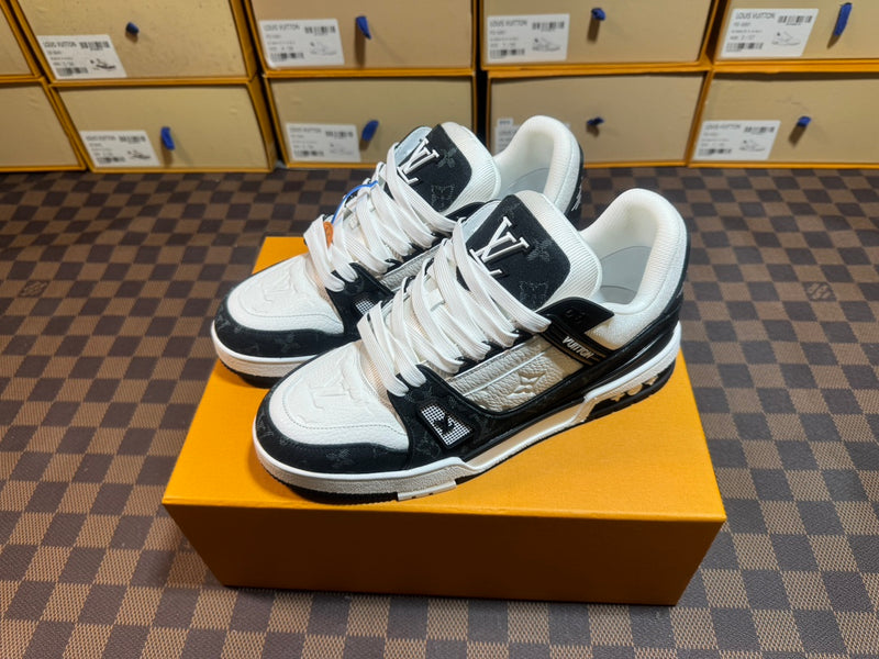 Louis Vuitton LV Trainer Low "Denim Noir"