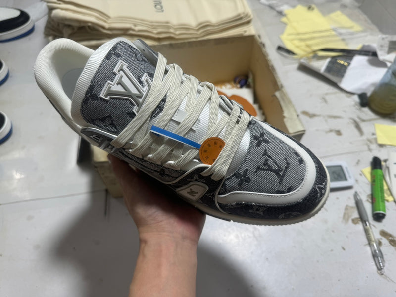 Louis Vuitton LV Trainer Low "Monogram Denim Grey"