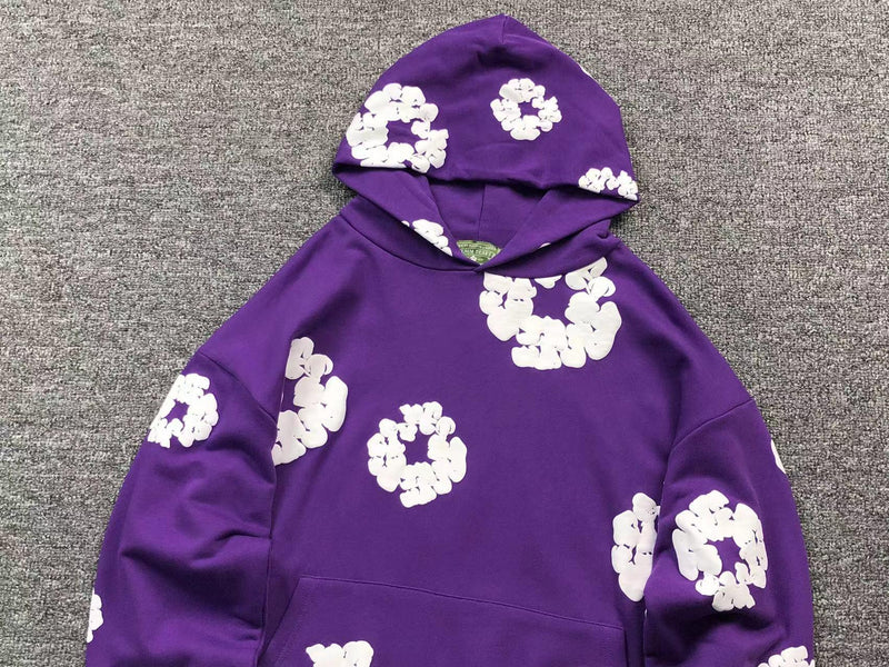 Conjunto Denim Tears Cotton Wreath com Calça - Roxo