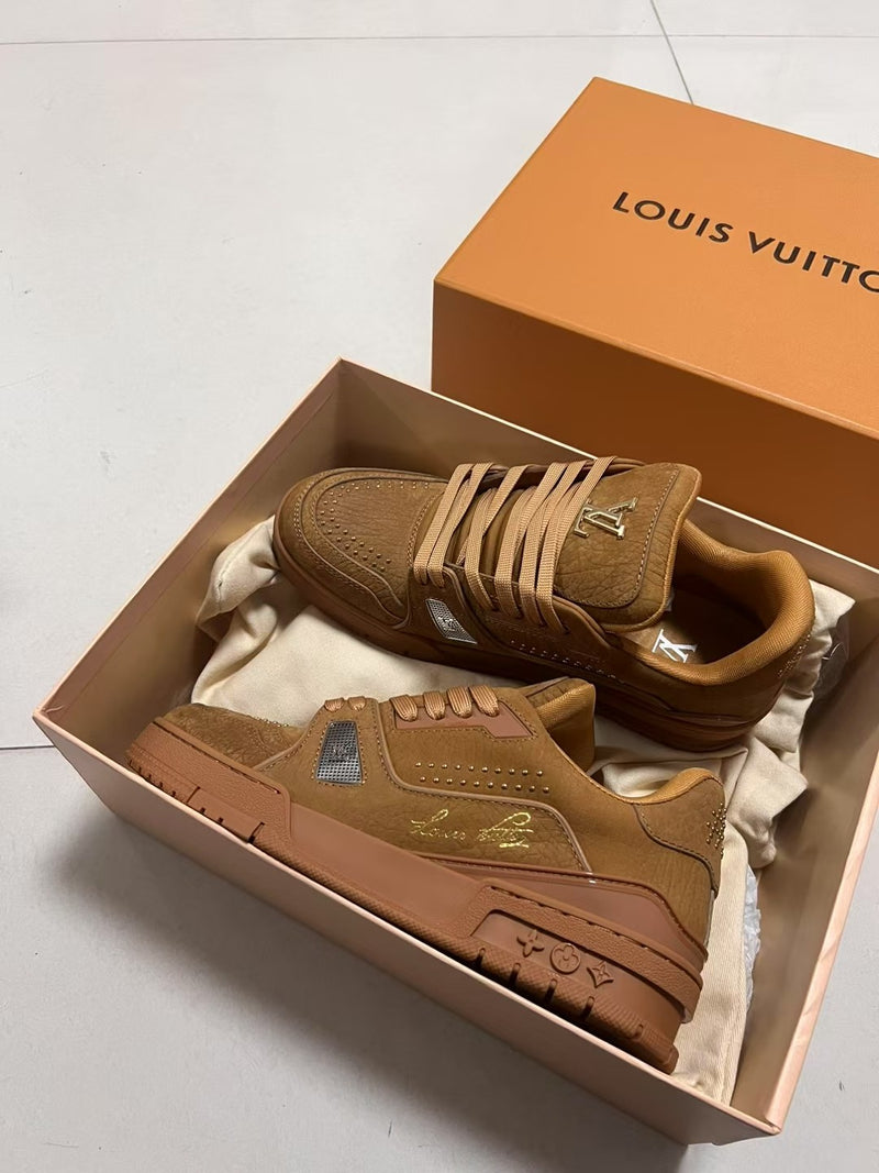 Louis Vuitton LV Trainer Low "Brown Leather"