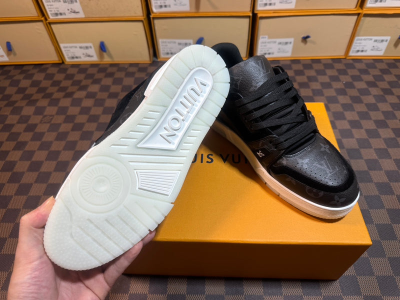 Louis Vuitton LV Trainer Low "Monogram Black"