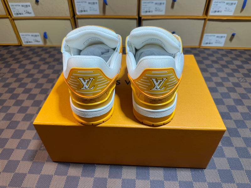 Louis Vuitton LV Trainer Low "White Yellow"