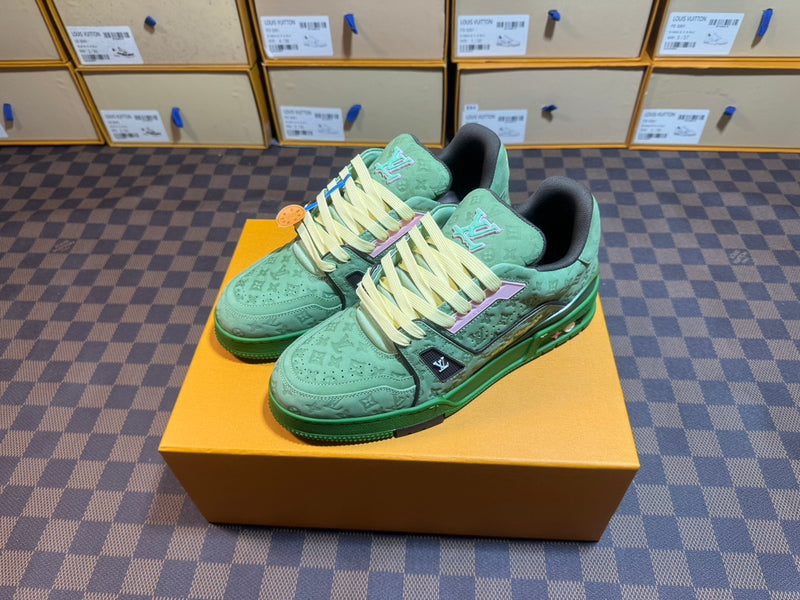Louis Vuitton LV Trainer Low "By Tyler The Creator Green"