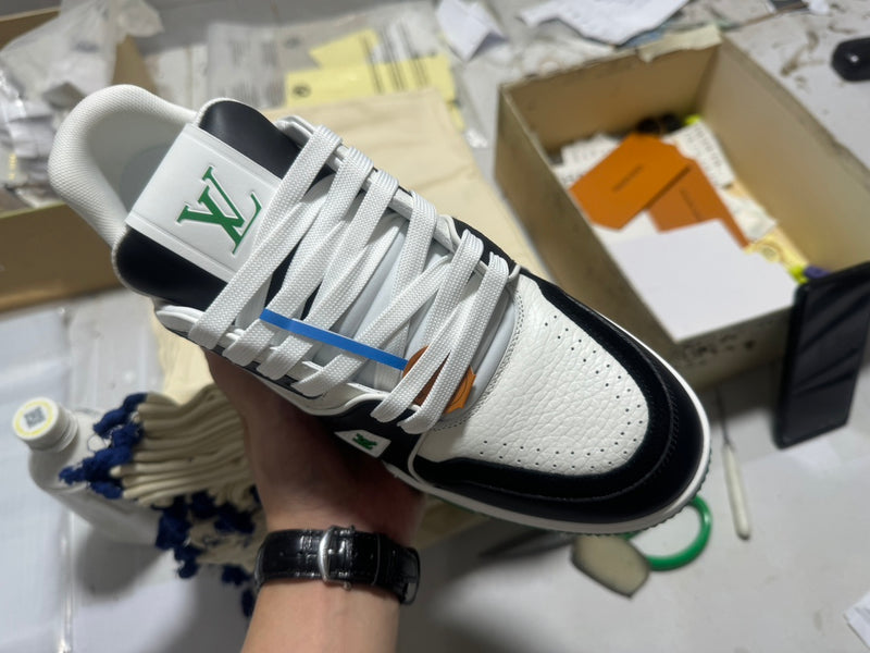 Louis Vuitton LV Trainer Low "Monogram Black Green"