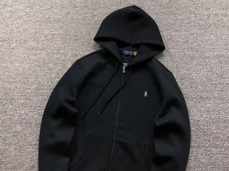Blusa Ralph Lauren de Moletom Com Zíper