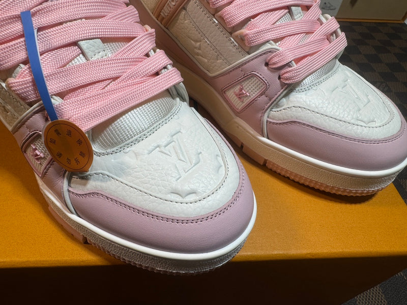 Louis Vuitton LV Trainer Low "Rose Pink"