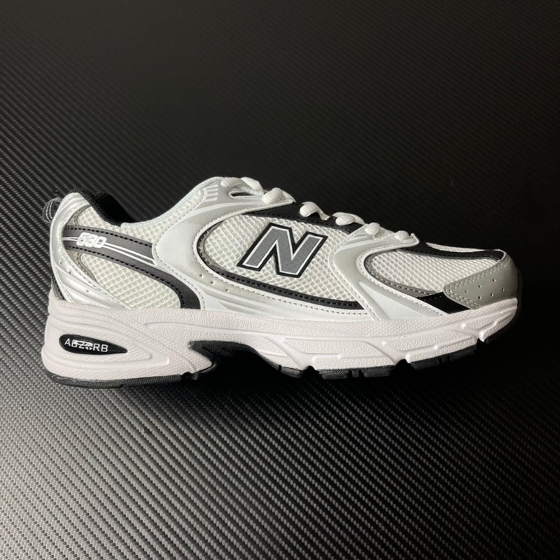 New Balance 530 "White Silver Metallic Black"