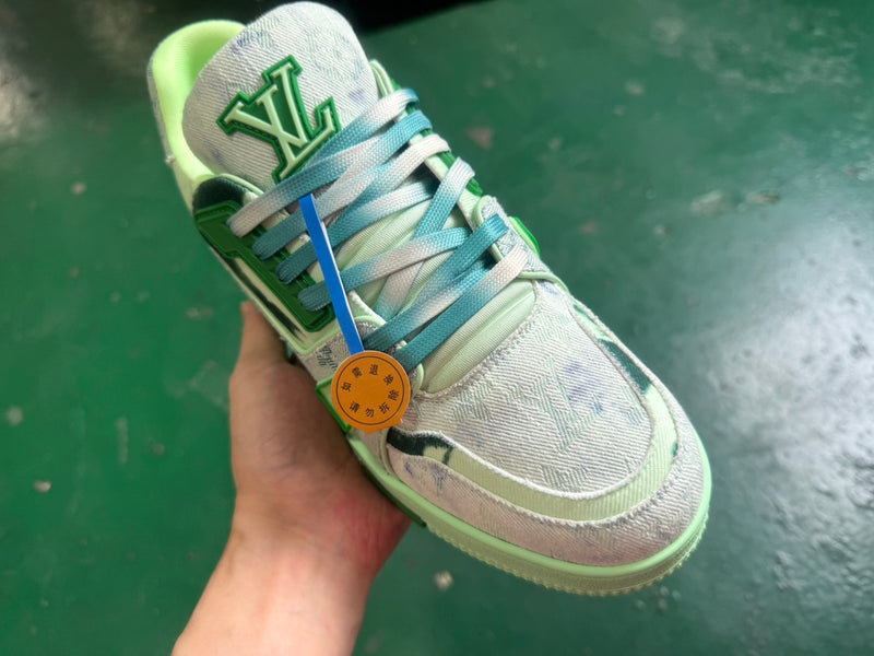 Louis Vuitton LV Trainer Low "Light Green"
