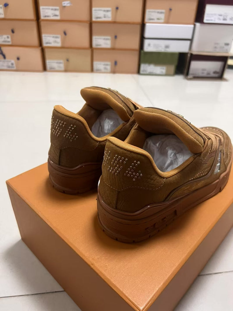 Louis Vuitton LV Trainer Low "Brown Leather"