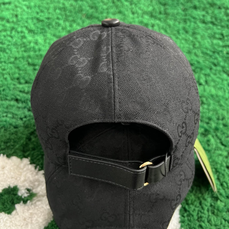 Boné Gucci Canvas GG Preto