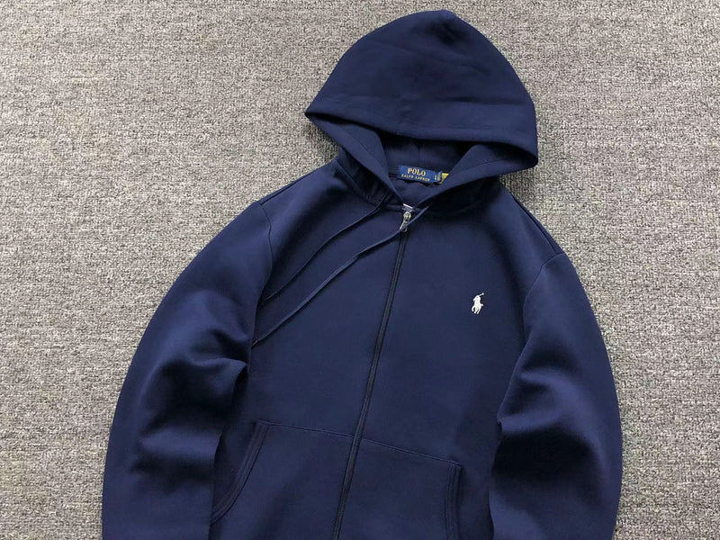 Blusa Ralph Lauren de Moletom Com Zíper
