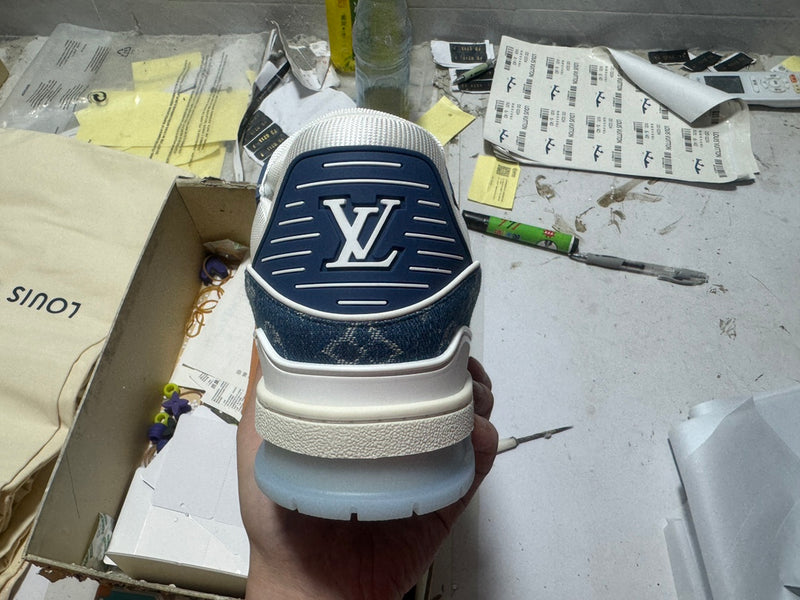 Louis Vuitton LV Trainer Low "Monogram Denim Blue"