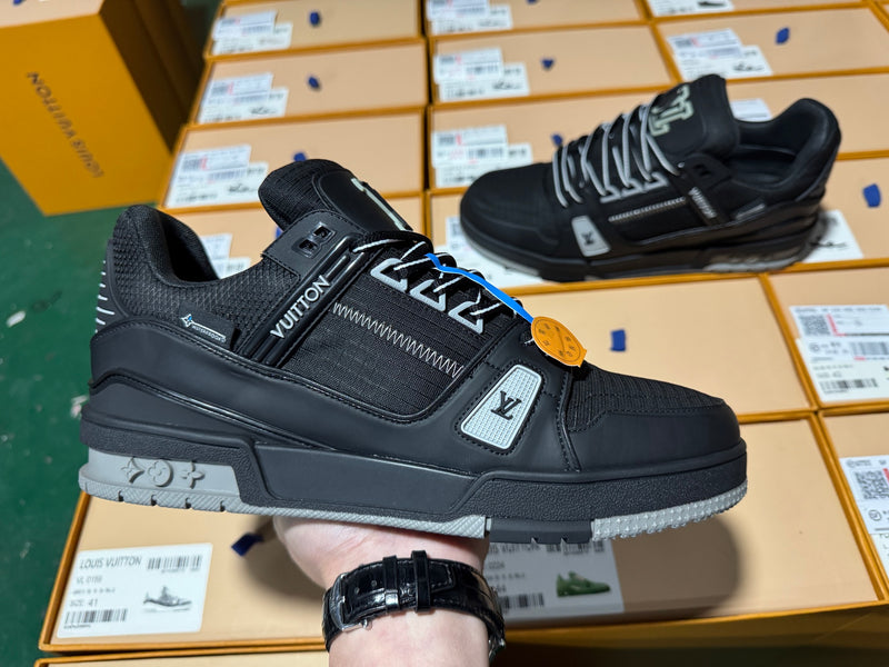 Louis Vuitton LV Trainer Low "Black Grey"