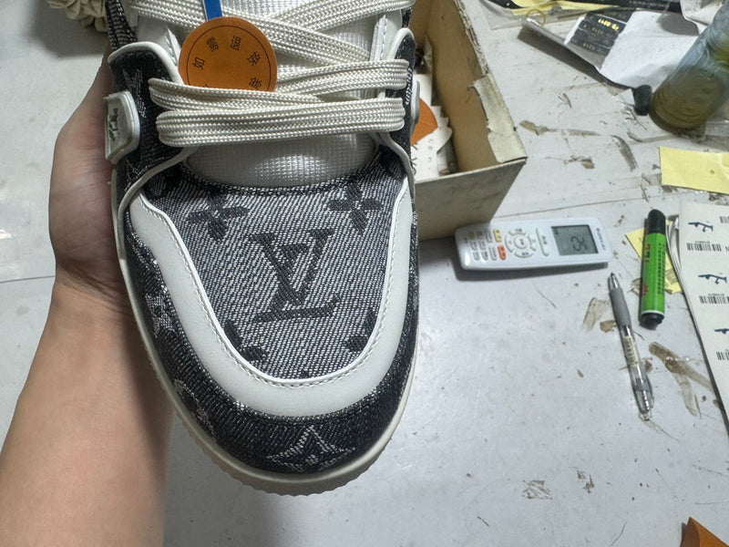 Louis Vuitton LV Trainer Low "Monogram Denim Grey"