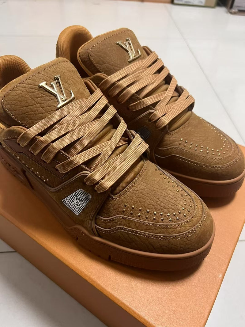 Louis Vuitton LV Trainer Low "Brown Leather"