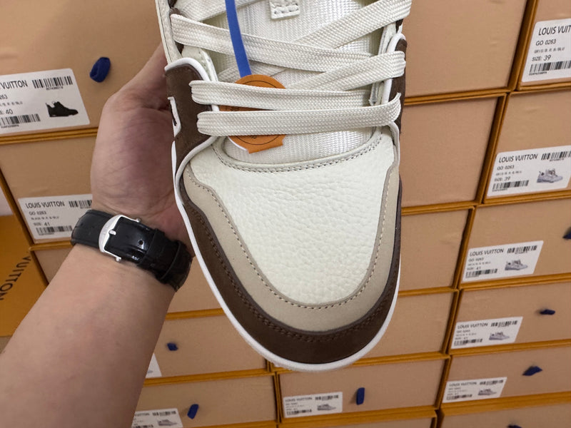 Louis Vuitton LV Trainer Low "Beige Brown"