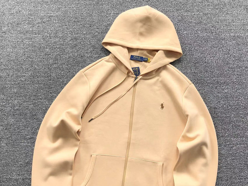 Blusa Ralph Lauren de Moletom Com Zíper