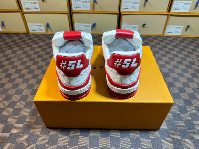 Louis Vuitton LV Trainer Low "Red White"