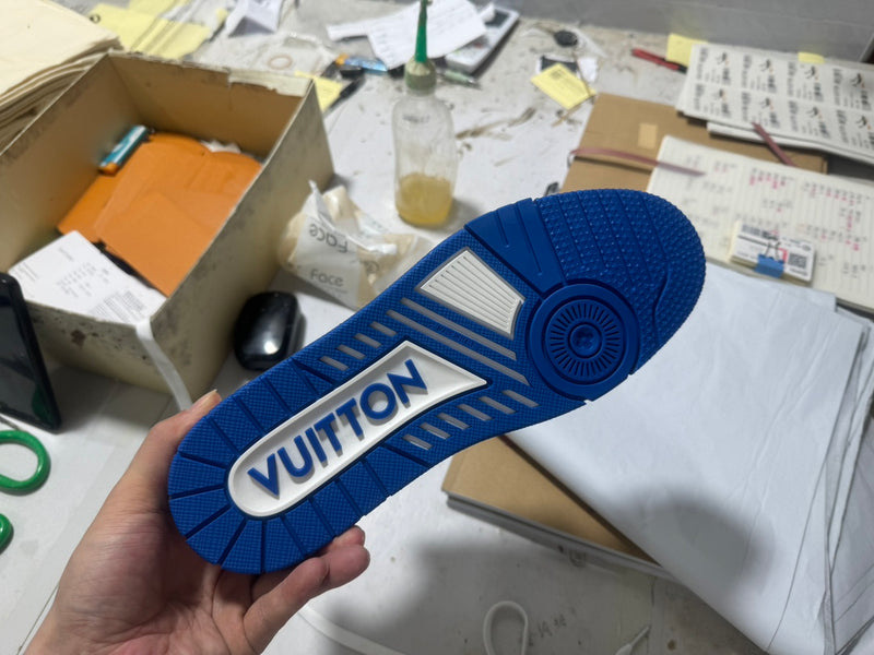 Louis Vuitton LV Trainer Low "Monogram Blue White"