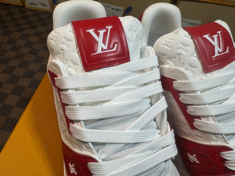 Louis Vuitton LV Trainer Low "Red White"