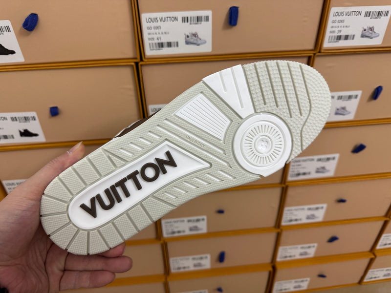 Louis Vuitton LV Trainer Low "Beige Brown"
