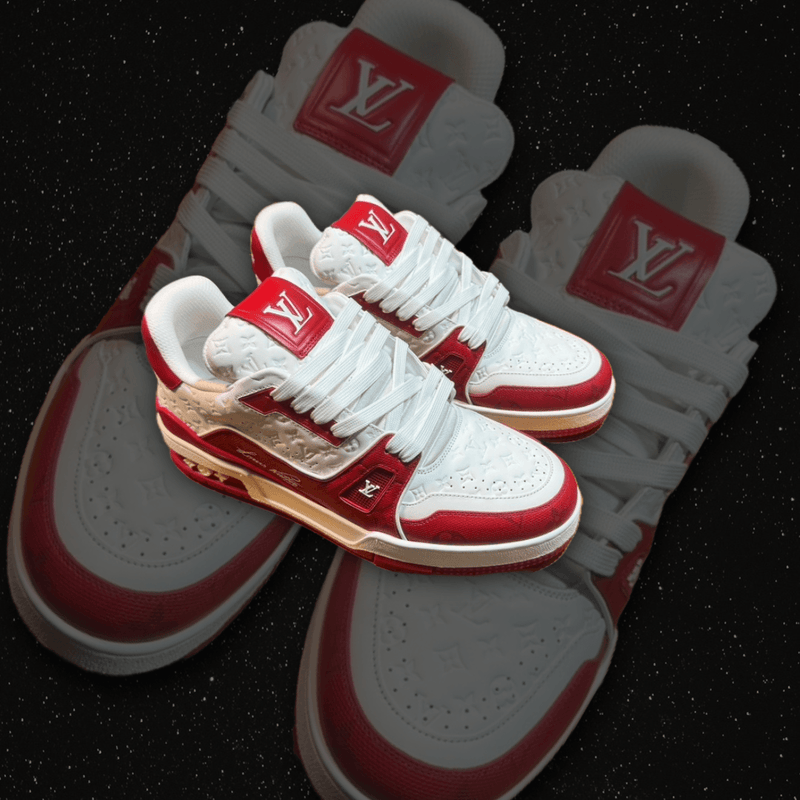 Louis Vuitton LV Trainer Low "Red White"