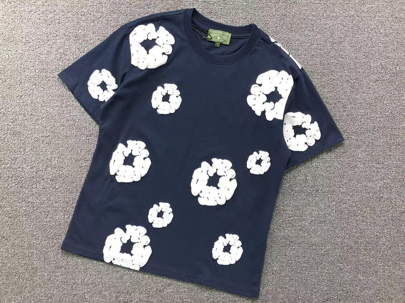 Conjunto Denim Tears Cotton Wreath com Short - Azul Marinho