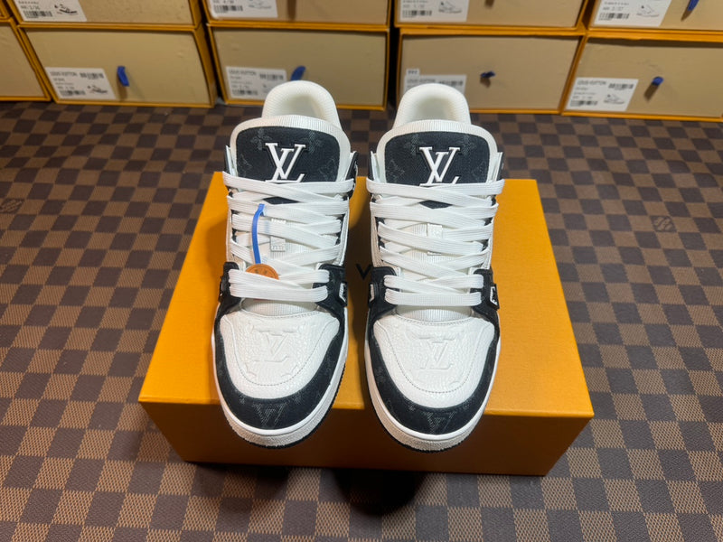 Louis Vuitton LV Trainer Low "Denim Noir"