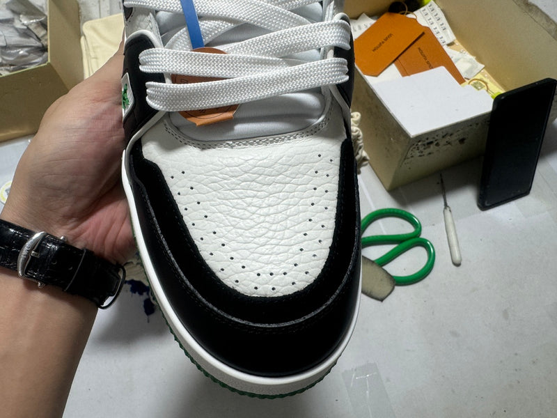 Louis Vuitton LV Trainer Low "Monogram Black Green"