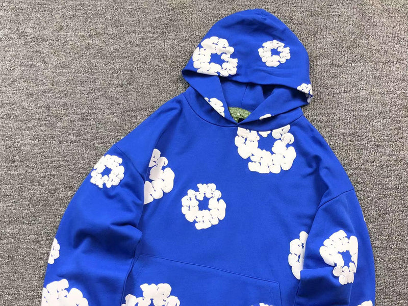 Conjunto Denim Tears Cotton Wreath com Calça - Azul Escuro