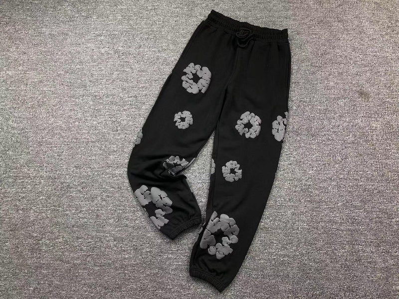Conjunto Denim Tears Cotton Wreath com Calça - Preto