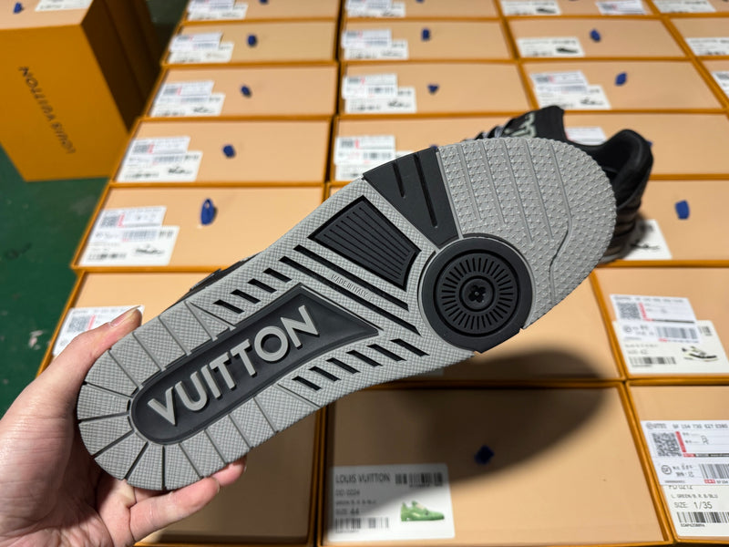 Louis Vuitton LV Trainer Low "Black Grey"