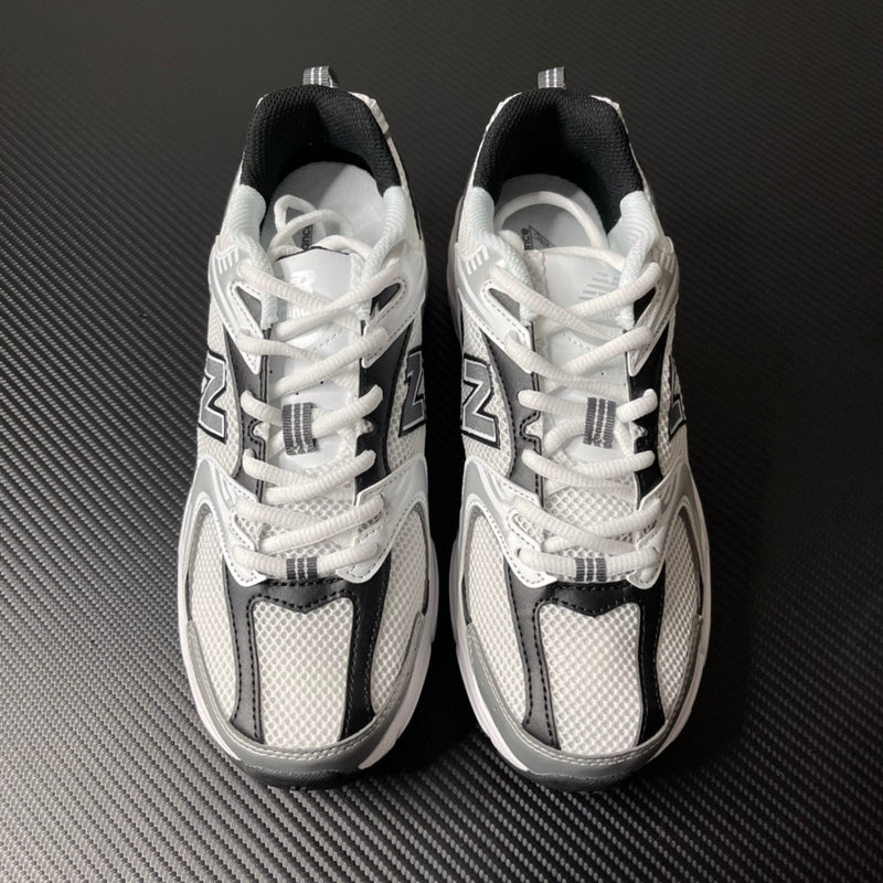 New Balance 530 "White Silver Metallic Black"