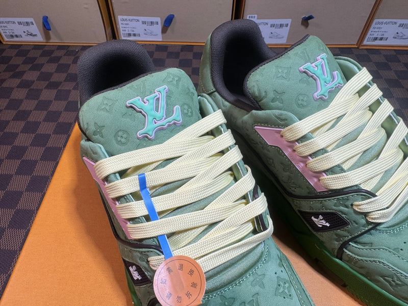Louis Vuitton LV Trainer Low "By Tyler The Creator Green"