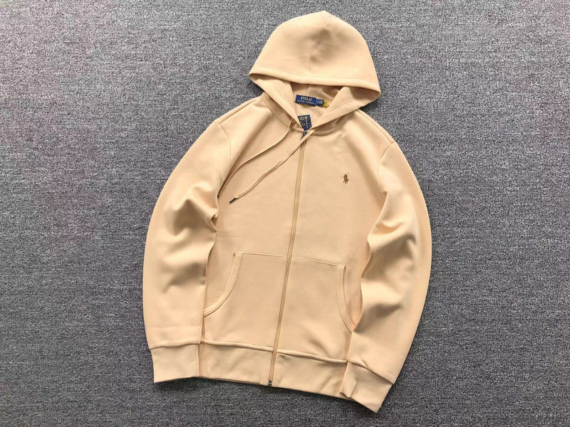 Blusa Ralph Lauren de Moletom Com Zíper