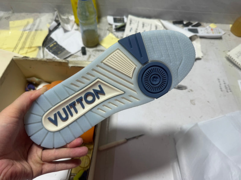 Louis Vuitton LV Trainer Low "Monogram Denim Blue"