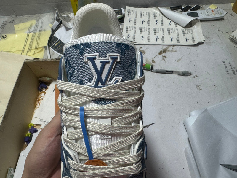 Louis Vuitton LV Trainer Low "Monogram Denim Blue"
