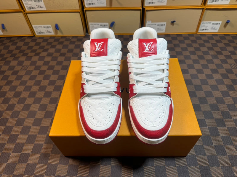 Louis Vuitton LV Trainer Low "Red White"