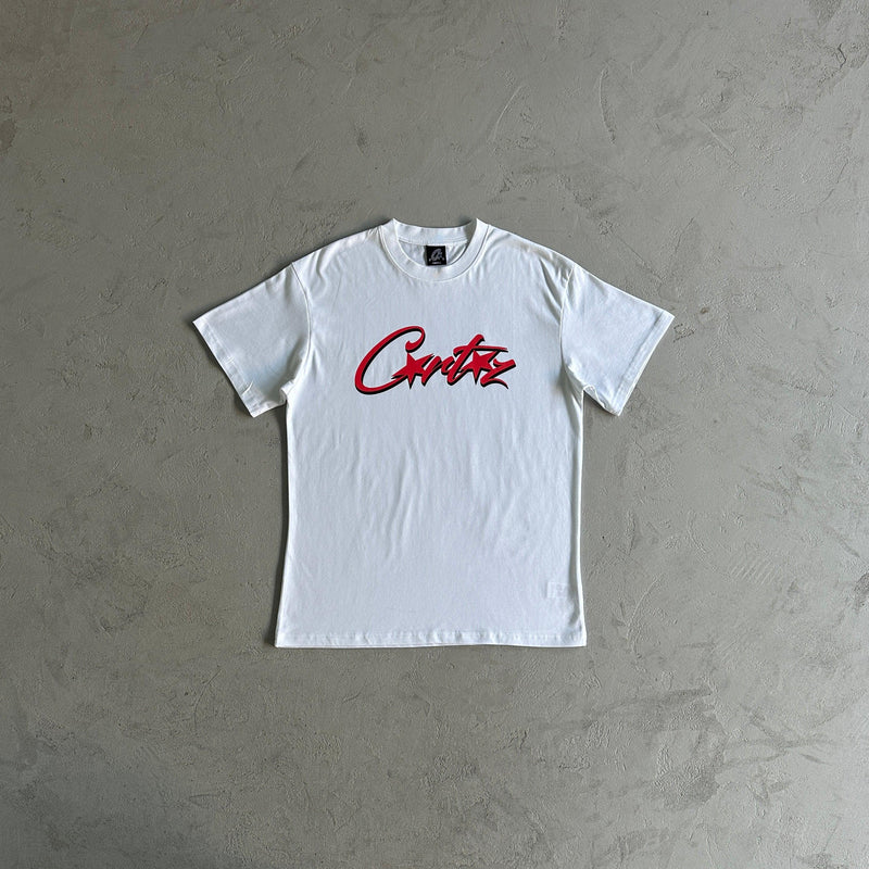 Camiseta Corteiz C Star Red and White