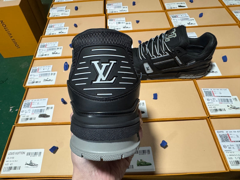 Louis Vuitton LV Trainer Low "Black Grey"