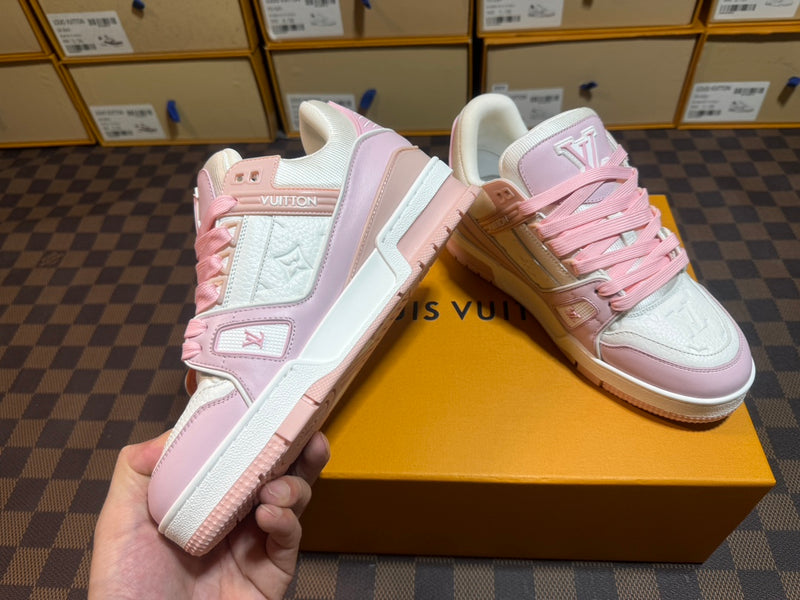 Louis Vuitton LV Trainer Low "Rose Pink"