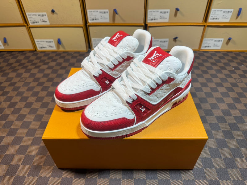Louis Vuitton LV Trainer Low "Red White"