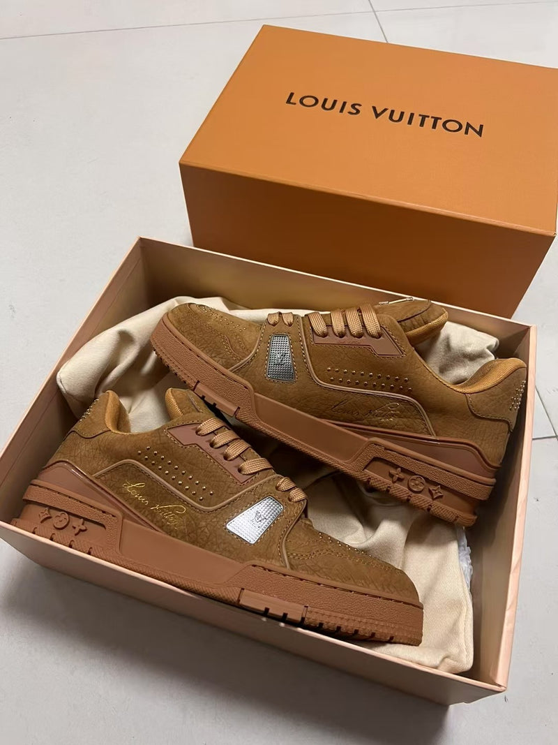Louis Vuitton LV Trainer Low "Brown Leather"